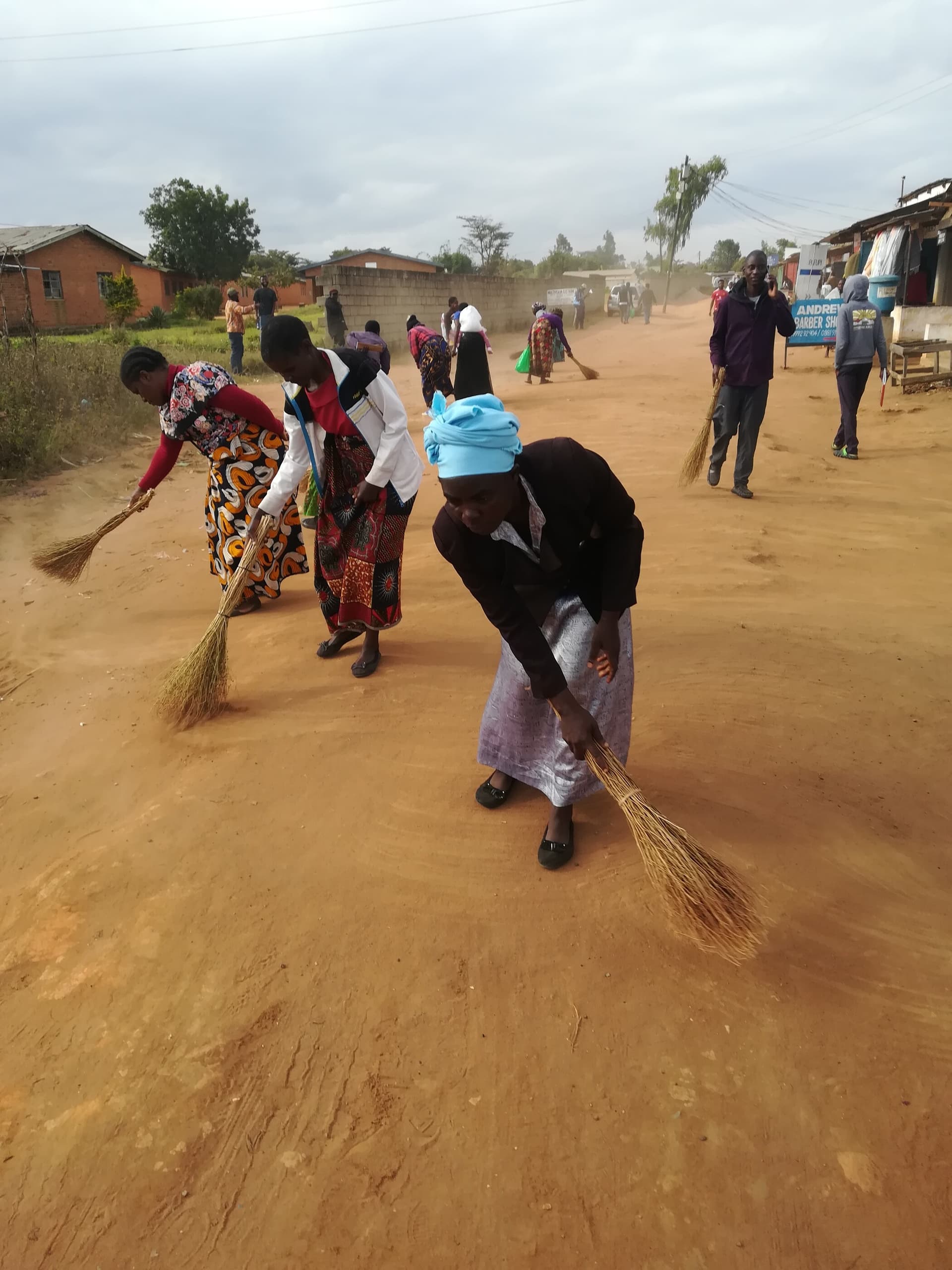 Market Clean-Up Activity (Malawi)