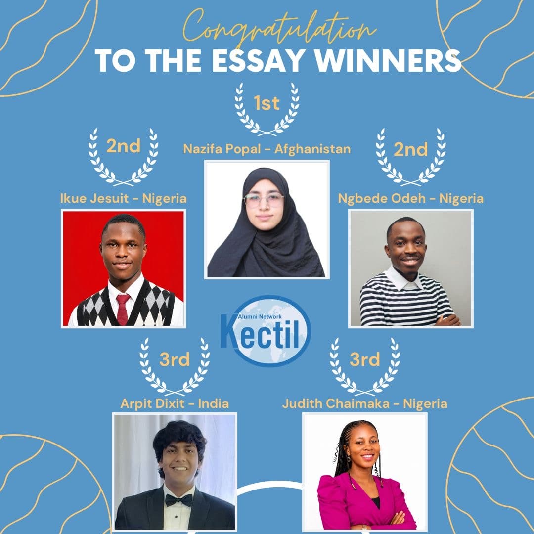 Kectil Alumni Essay Competition 2026 Winners and Honorable Mentions